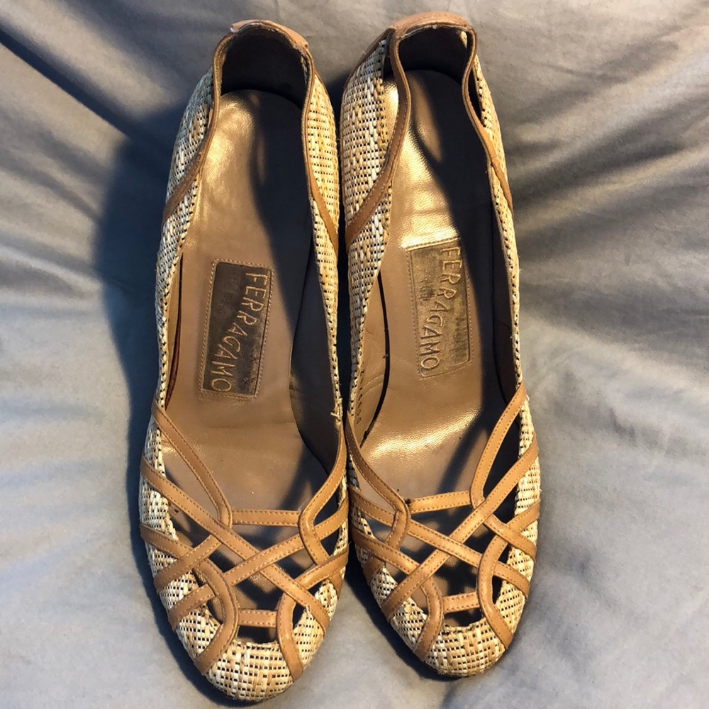 FERRAGAMO high heels leather